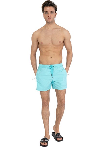 301-MINT-DUZ-ERKEK-SORT 301-MINT-DUZ-ERKEK-SORT Erkek Şort Mayo Mavi