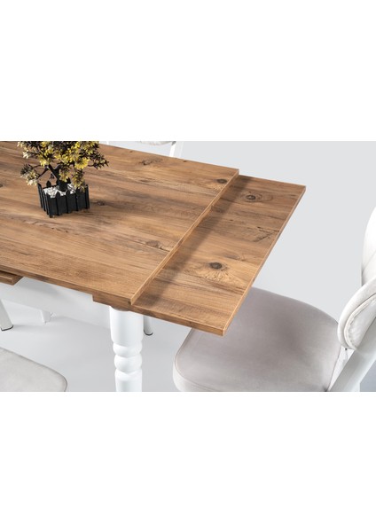 Pınar Star Açılır Mutfak Masa Sandalye Takımı 70X80 modelleri