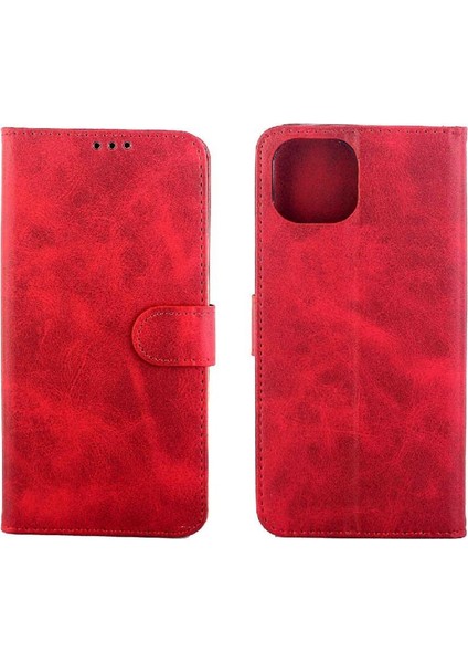 IPhone 14 Için Filp Durumda Artı Manyetik Kapatma Tam Koruma Kartı Tutucu (Yurt Dışından)