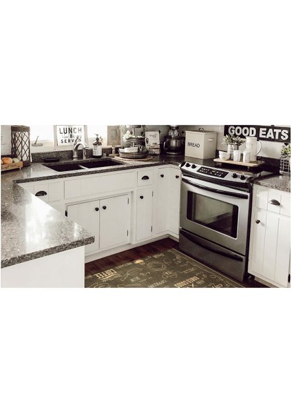 Halı Kahve Desenli Dijital Baskı Mutfak Halı modelleri