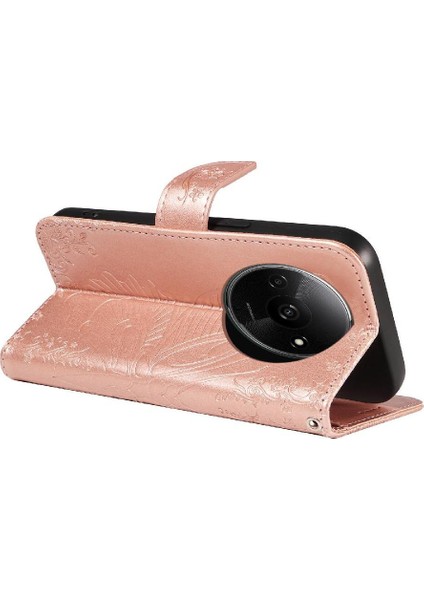 Xiaomi Redmi A3 Için Flip Case Kredi Kartı Yuvası ile Yüksek Kaliteli Deri (Yurt Dışından) fırsatları