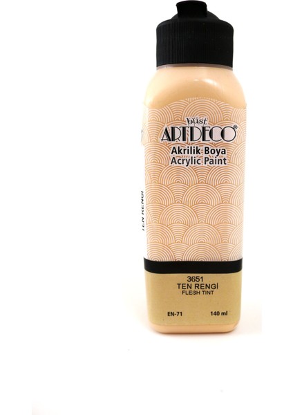 Akrilik Boya 140 ml Ten 070R-3651