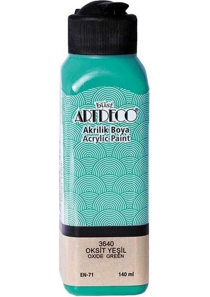 Akrilik Boya Oksit Yeşil 140 ml fiyatları