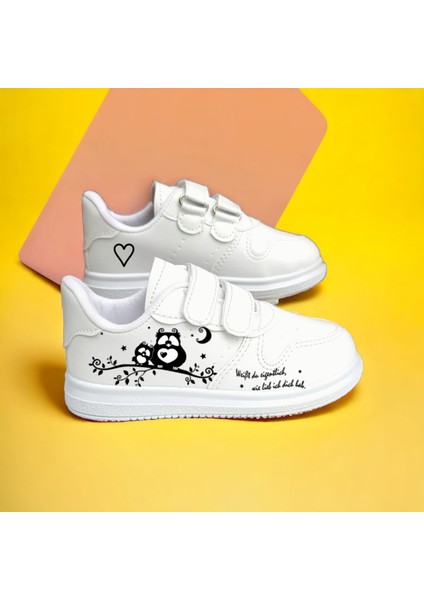 Baykuş Baskılı Çocuk Sneaker Spor Ayakkabı Okul fiyatları