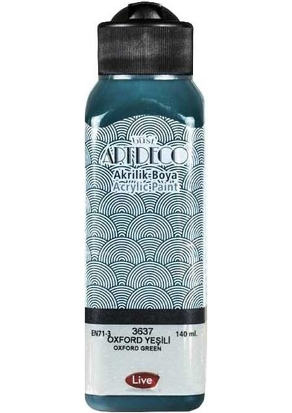 Akrilik Boya 140 ml Oxford Yeşili