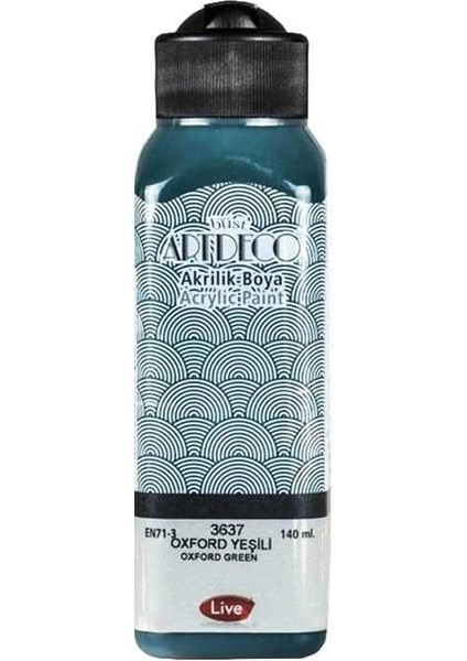 Akrilik Boya 140 ml Oxford Yeşili fiyatları