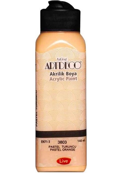 Akrilik Boya Pastel 140 ml Pastel Turuncu fiyatları