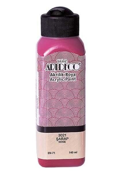 Akrilik Boya 140 ml Şarap
