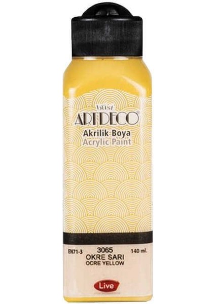 Akrilik Boya Okre Sarı 140 ml
