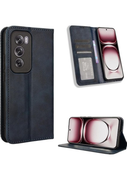 Oppo Oppo 12 Pro 5g Manyetik Kapatma Pu Deri Cüzdan Için Kılıf (Yurt Dışından) fiyatları