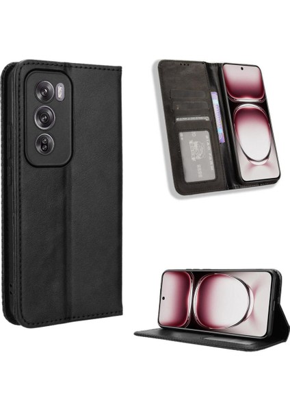 Oppo Oppo 12 Pro 5g Manyetik Kapatma Pu Deri Cüzdan Için Kılıf (Yurt Dışından) fırsatları