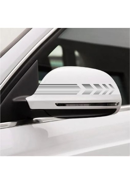 Araba Oto Ayna Şerit Sticker 00106