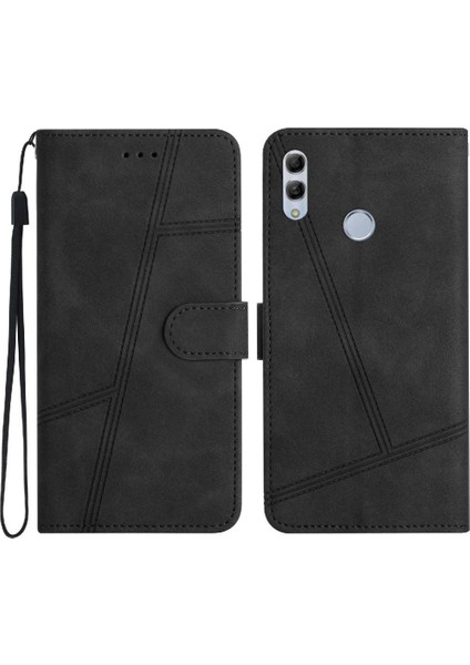 Onur Için Flip Case 10 Lite Flip Folio Bilek Kayışı Cüzdan Pu Deri Kart (Yurt Dışından)