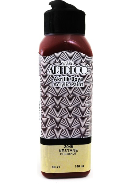 Akrilik Boya 140 ml Kestane 070R-3046
