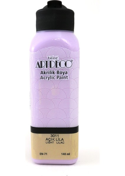 Akrilik Boya 140 ml Açık Lila 070R-3011
