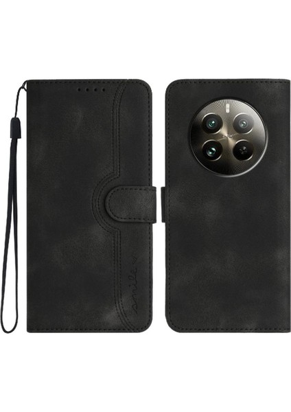 Realme 12 Artı Kılıf Cüzdan Premium Pu Dahili Mıknatıs Kapak ile Uyumlu (Yurt Dışından)