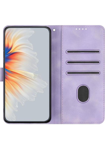 Colorful Shop Realme C67 Durumda Yerleşik Mıknatıs Kapak Cüzdan Premium Pu ile Uyumlu (Yurt Dışından)