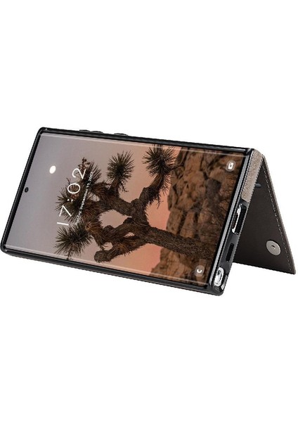 Samsung Galaxy S23 Ultra Desen Çiçek Için Kart Tutucu Kılıf ile Cüzdan (Yurt Dışından) indirimleri