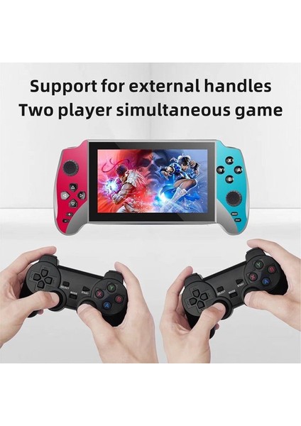 Black Hawk X13 5.5inç LCD Hd Ekran Tv Out 2000+ Oyunlu Arcade Retro Oyun Konsolu fiyatları