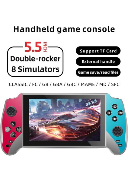 Black Hawk X13 5.5inç LCD Hd Ekran Tv Out 2000+ Oyunlu Arcade Retro Oyun Konsolu fırsatları