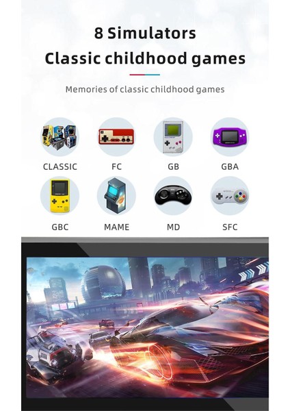 Black Hawk X13 5.5inç LCD Hd Ekran Tv Out 2000+ Oyunlu Arcade Retro Oyun Konsolu indirimleri