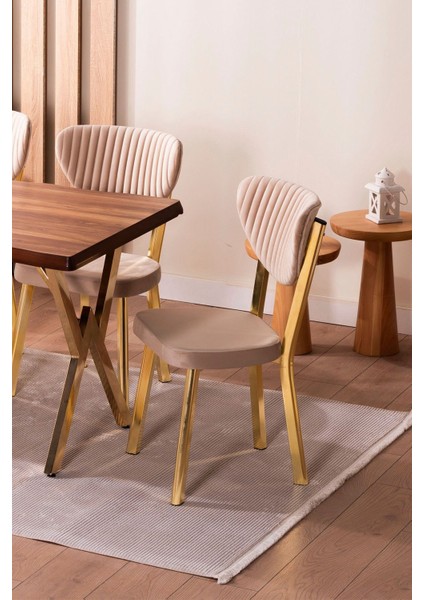 Krom Elma Mutfak Sandalyesi Yemek Odası Bahçe Balkon Otel Restoran Kafe Sandalyesi Açık Kahve fırsatları