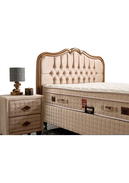 Visco Plus Set (Baza+Yatak+Başlık) Çift Kişilik 160X200 cm