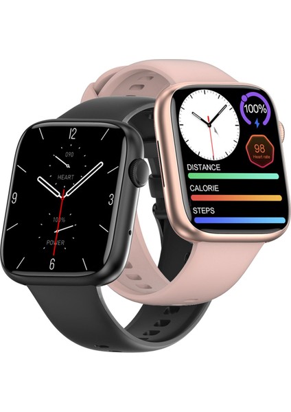 Tekno Trust 2 Yıl Apple iPhone 13 Pro Uyumlu Akıllı Saat Konuşma Özellikli Watch 45 mm Siyah 300-400 Mah Yo modelleri