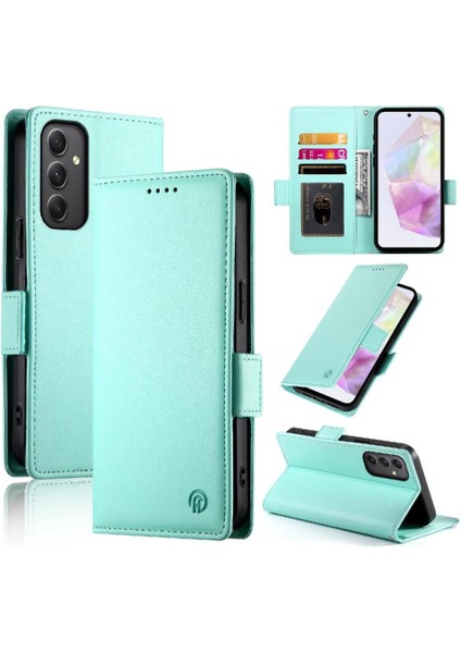 Samsung Galaxy A35 Günlük Kullanım Için Flip Case Iş Cüzdan Flip Kart Yuvaları (Yurt Dışından)