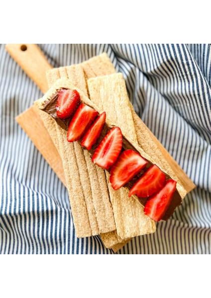 Peynir Aromalı Tahıl Gevreği (Gevrek Ekmek) 80G; Sağlıklı Çıtır Atıştırmalık, Ekmek Yerine