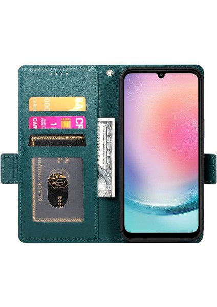Samsung Galaxy A24 4g Günlük Kullanım Için Flip Case Iş Çevir Cüzdan Kartı (Yurt Dışından) modelleri