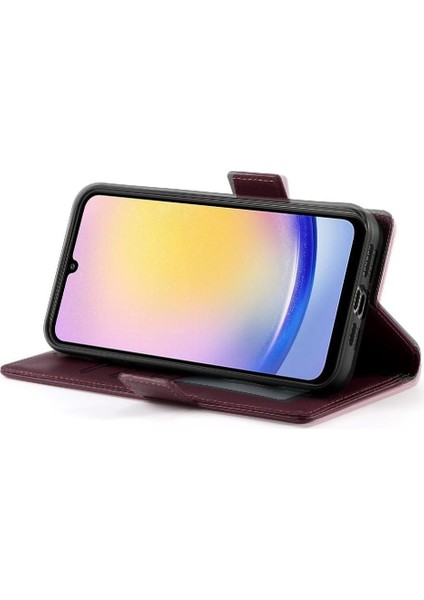 Samsung Galaxy A25 Flip Iş Günlük Kullanım Için Flip Case Kart Yuvaları Cüzdan (Yurt Dışından) fırsatları