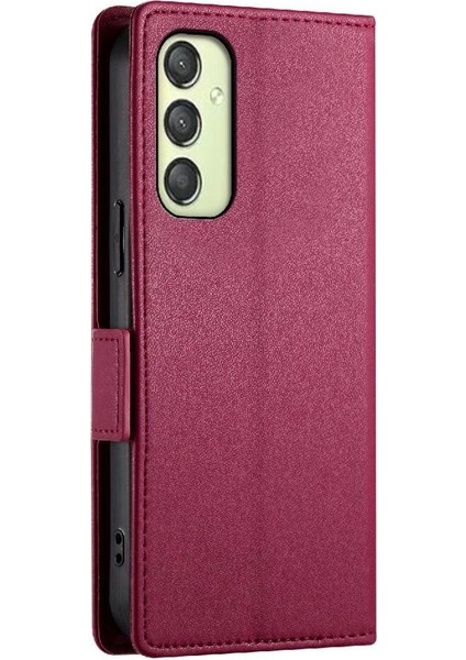 Samsung Galaxy A25 Flip Iş Günlük Kullanım Için Flip Case Kart Yuvaları Cüzdan (Yurt Dışından) indirimleri