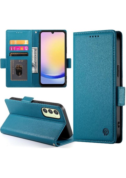 Samsung Galaxy A25 Flip Iş Günlük Kullanım Için Flip Case Kart Yuvaları Cüzdan (Yurt Dışından) modelleri