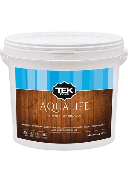 Aqualife Su Bazlı Ahşap Koruyucu