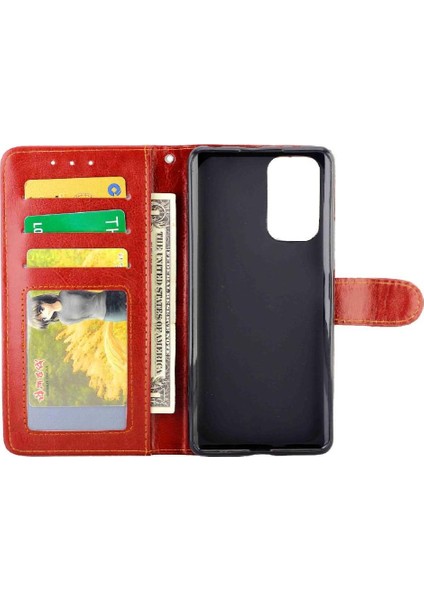 Xiaomi Redmi Not 10 Için Flip Case Pro Max Pu Deri Darbeye Kart (Yurt Dışından)