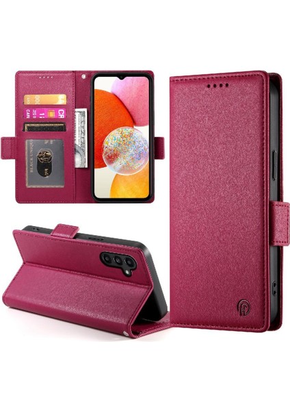 Samsung Galaxy A14 Cüzdan Flip Kart Yuvaları Iş Günlük Kullanım Için Flip Case (Yurt Dışından) modelleri