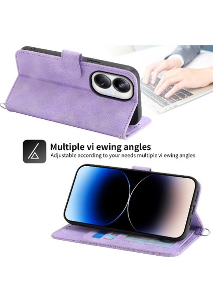 Realme 10 Pro Artı 5g Darbeye Dayanıklı Kabartmalı Bileklik Çoklu Için Flip Case (Yurt Dışından) fırsatları