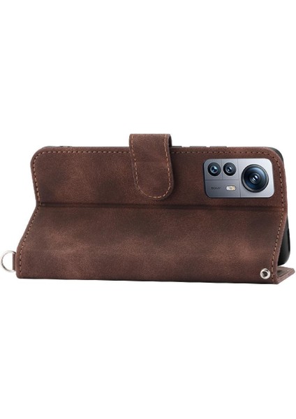 Xiaomi 12 Lite Kabartmalı Bileklik Çoklu Kredi Kartı Yuvaları Için Flip Case (Yurt Dışından) indirimleri