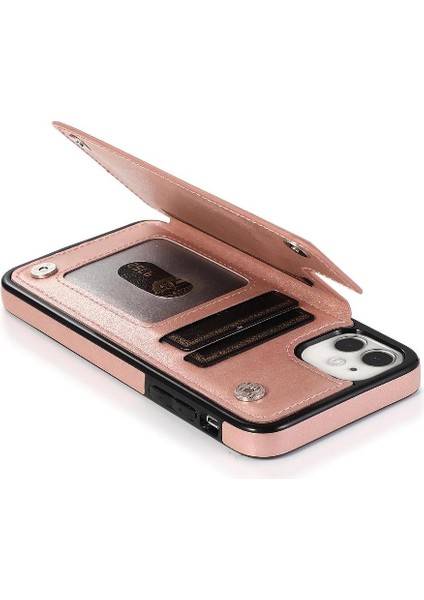 IPhone 11 Için Kart Tutucu Kılıf ile Cüzdan Çift Düğmeler Kabartmalı Mandala (Yurt Dışından) fırsatları