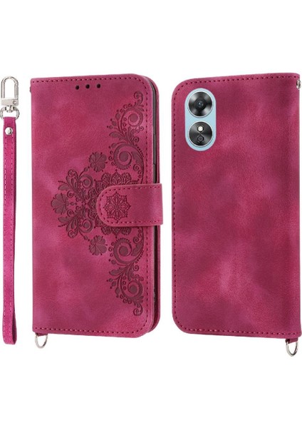 Oppo Oppo 8t Kabartmalı Bileklik Darbeye Çoklu Kredi Için Flip Case (Yurt Dışından)