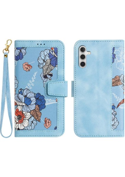 Samsung Galaxy S24 Artı Pu Deri Kickstand Kart Tutucu Için Cüzdan Kılıf (Yurt Dışından)