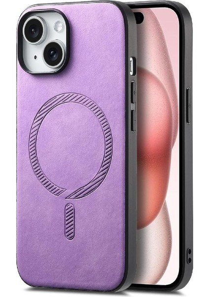 IPhone 15 Için Flip Case Hafif Kablosuz Şarj Magsafe Araba Bağlar (Yurt Dışından) modelleri