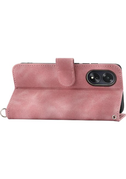 Oppo A38 4g Bileklik Darbeye Dayanıklı Kabartmalı Çoklu Kredi Için Flip Case (Yurt Dışından) fırsatları