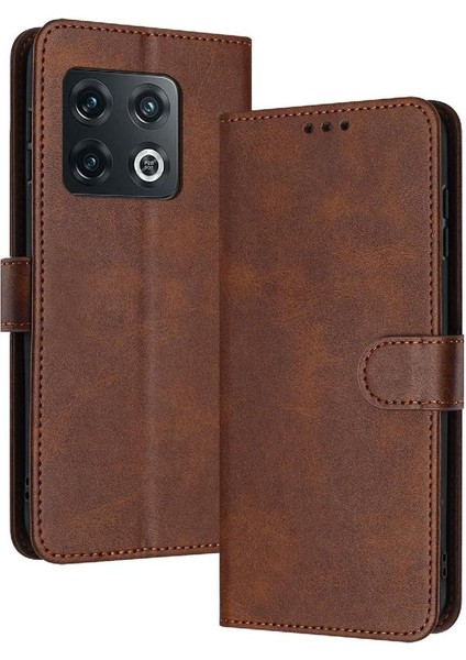 Toka Saf ile Kart Yuvası ile Oneplus 10 Pro 5g Kickstand Için Flip Case (Yurt Dışından)