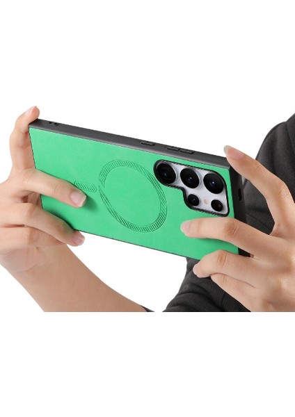 Samsung Galaxy S24 Için Flip Case Ultra Hafif Magsafe Araba Mounts Ince (Yurt Dışından)