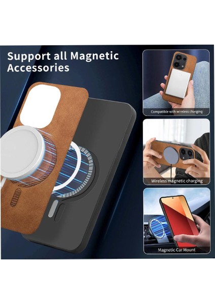 Xiaomi Redmi Not Için Flip Case 13 Pro 4g Kablosuz Şarj Hafif (Yurt Dışından)