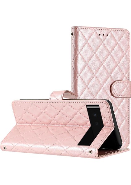 Google Piksel 6 Tpu Darbeye Kart Yuvaları Tutucu Pu Deri Için Flip Case (Yurt Dışından)