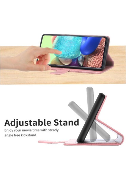 Sony Xperia 1 Vı Için Flip Case Deri Cüzdan Darbeye Tpu Kabuk Çevirme (Yurt Dışından)