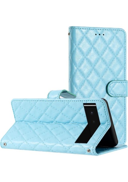 Google Piksel 6 Tpu Darbeye Kart Yuvaları Tutucu Pu Deri Için Flip Case (Yurt Dışından)
